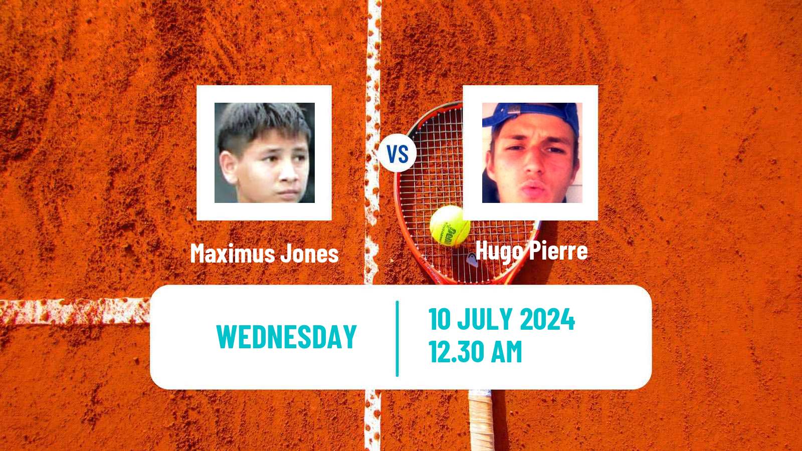 Tennis ITF M15 Nakhon Si Thammarat 5 Men Maximus Jones - Hugo Pierre