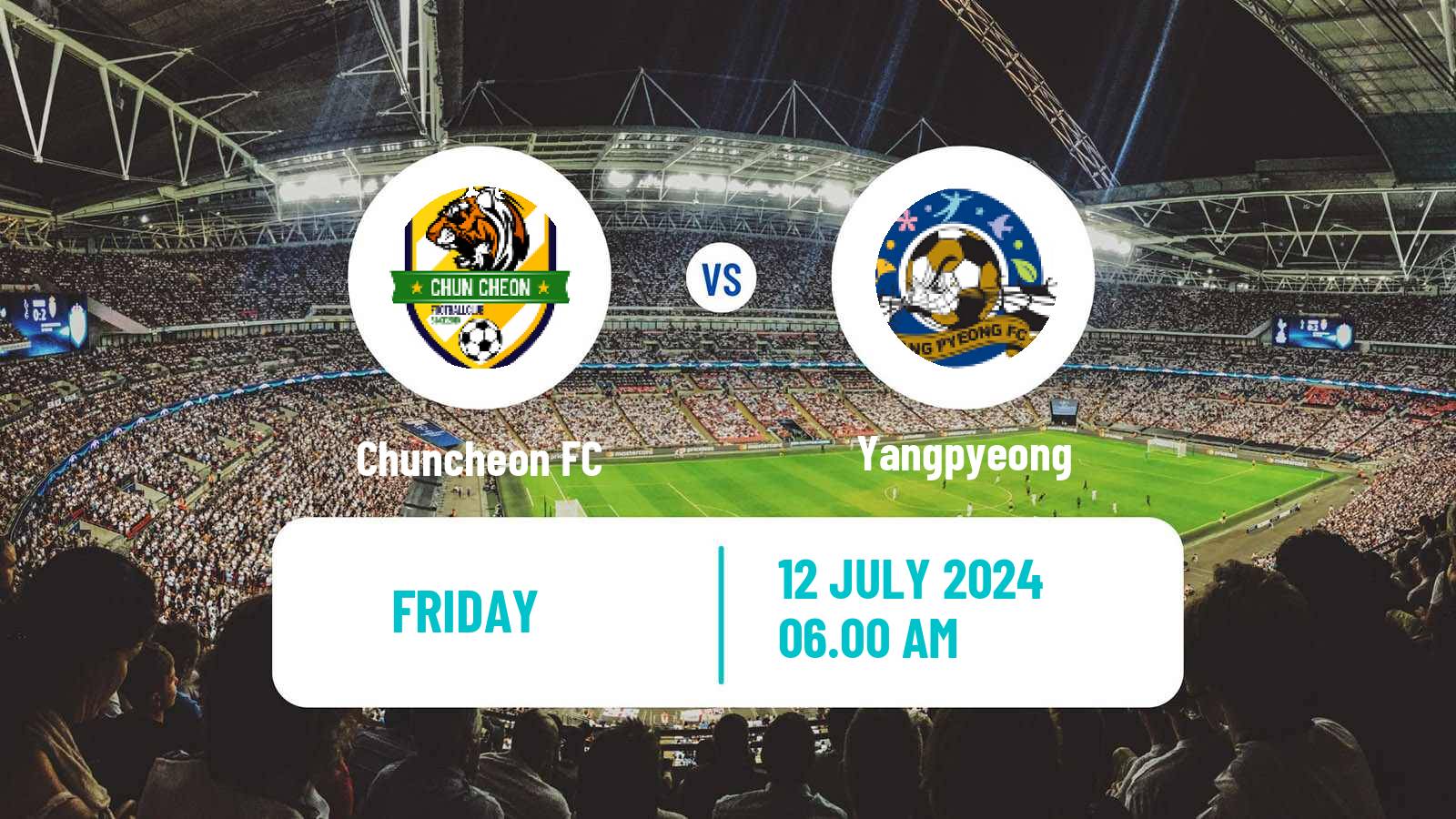 Soccer South Korean K3 League Chuncheon - Yangpyeong