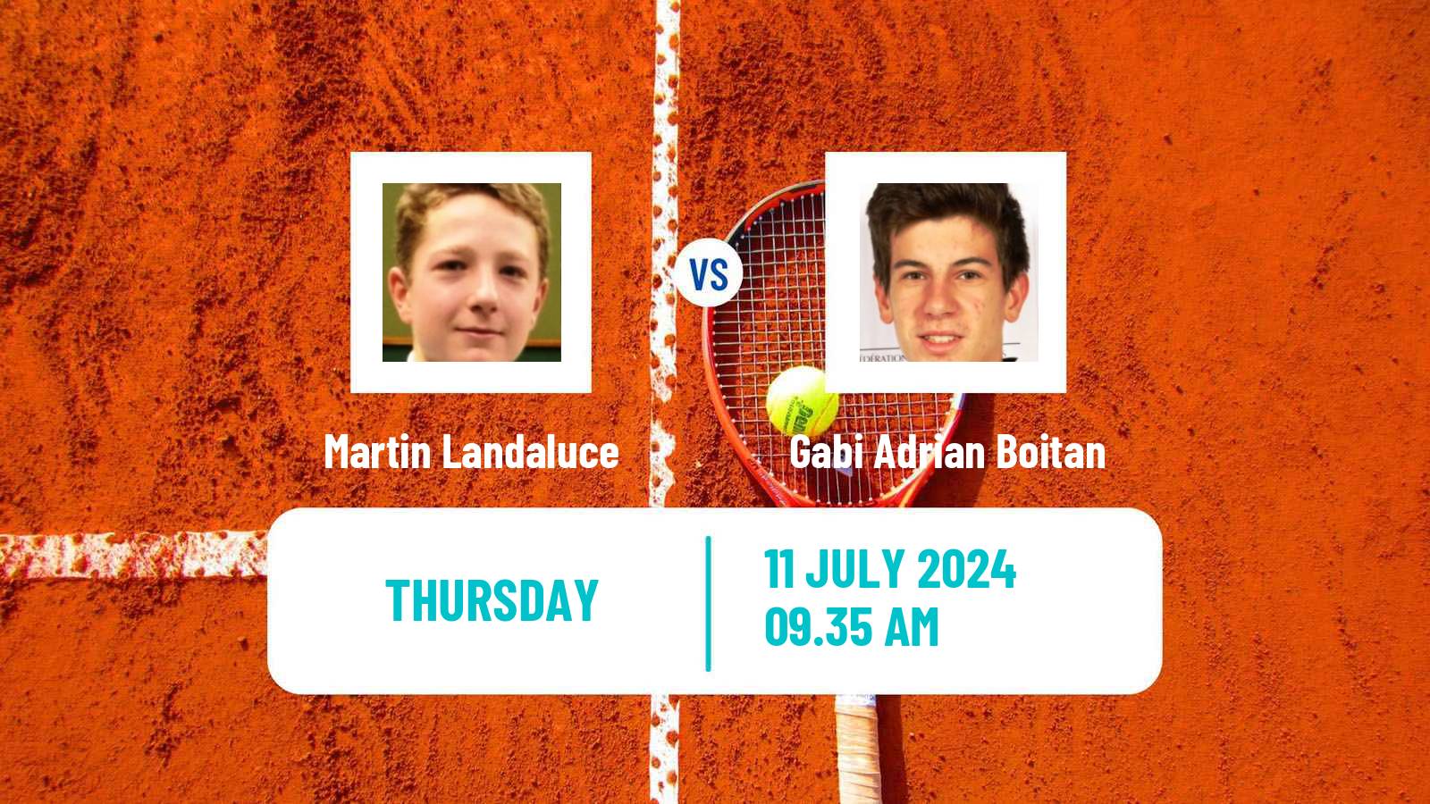 Tennis Iasi Challenger Men Martin Landaluce - Gabi Adrian Boitan