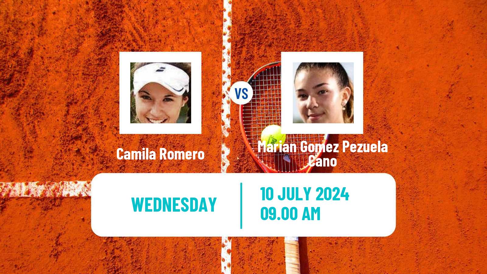 Tennis ITF W15 Lujan Women Camila Romero - Marian Gomez Pezuela Cano