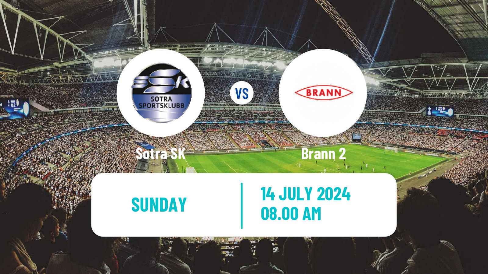 Soccer Norwegian Division 2 - Group 1 Sotra - Brann 2