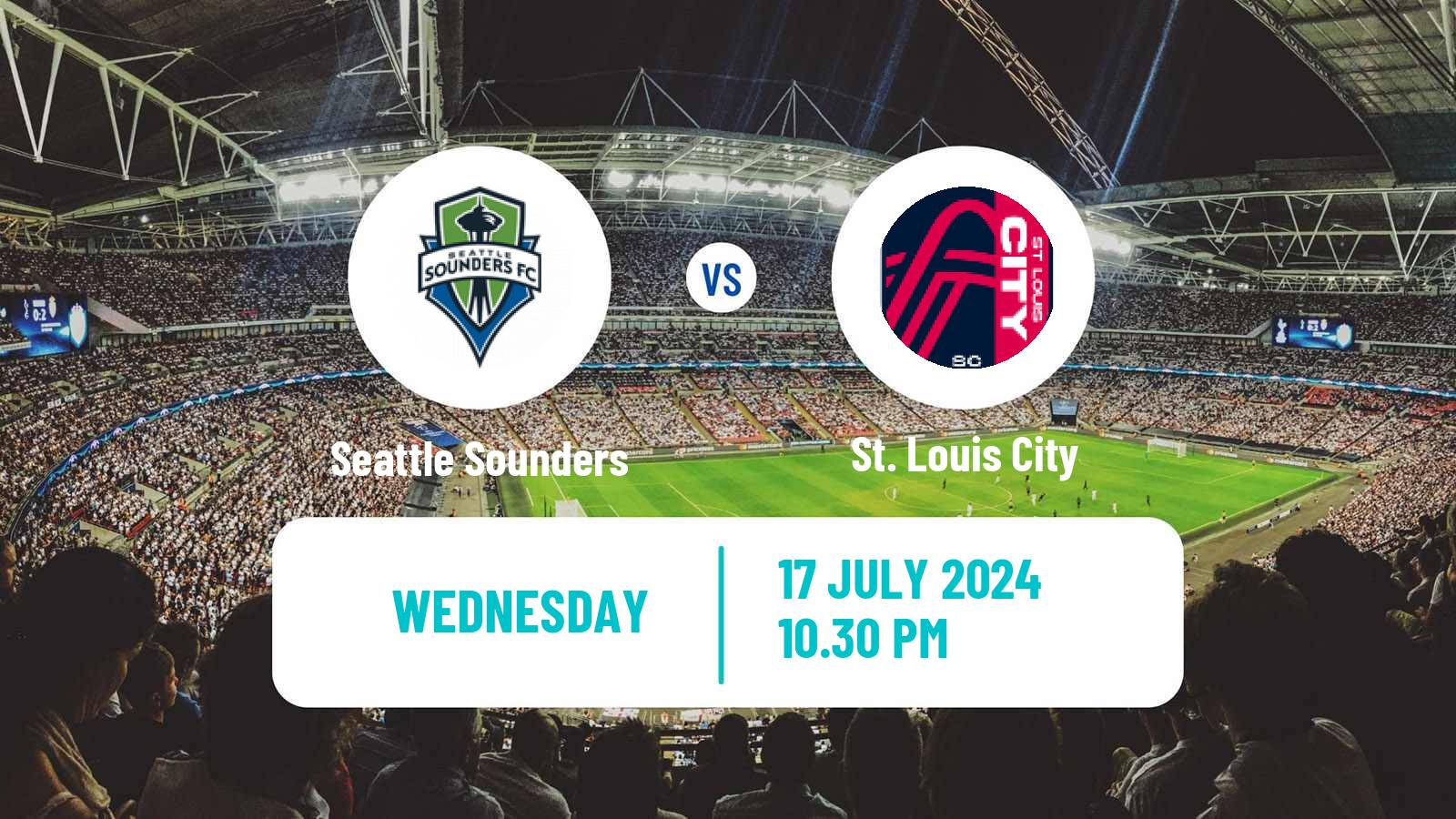 Soccer MLS Seattle Sounders - St. Louis City