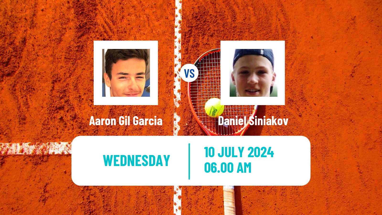 Tennis ITF M25 Kassel Men Aaron Gil Garcia - Daniel Siniakov