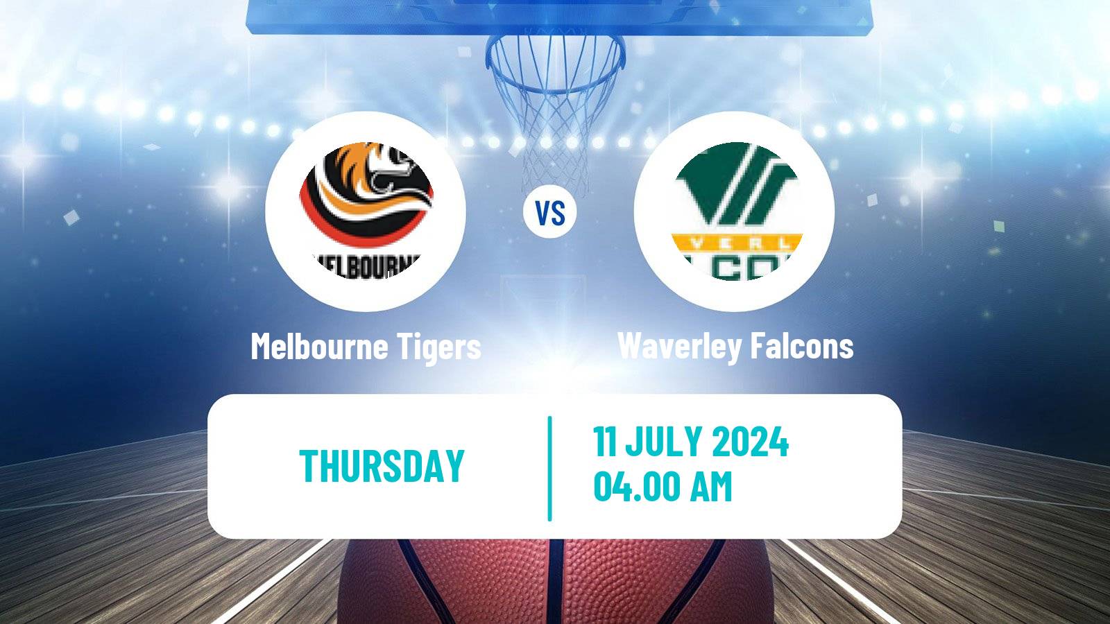 Basketball Australian NBL1 South Women Melbourne Tigers - Waverley Falcons