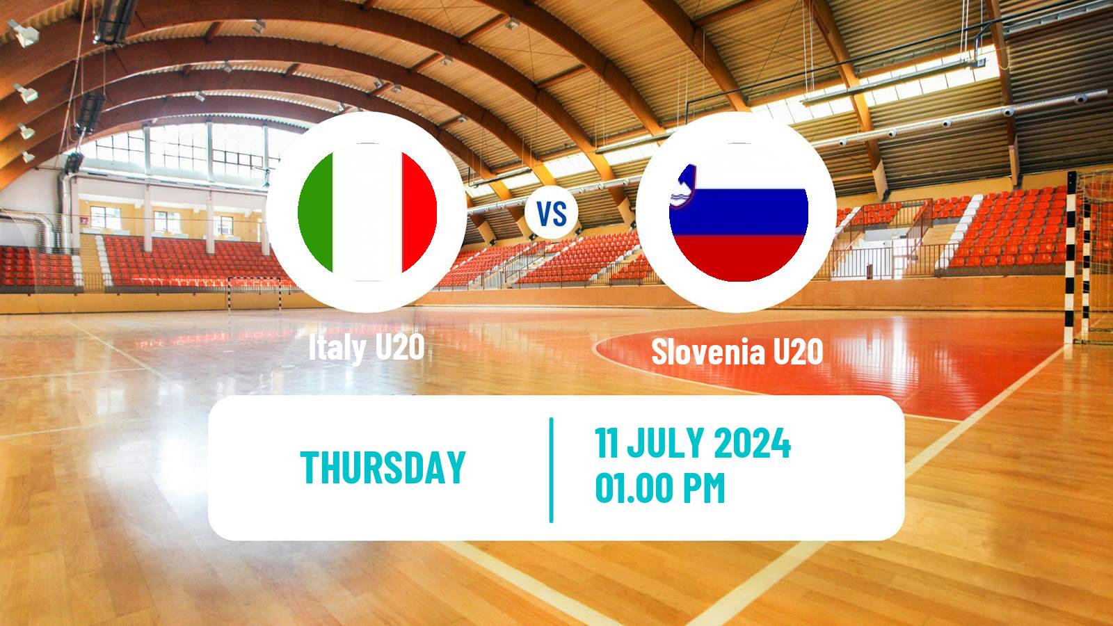 Handball European Championship U20 Handball Italy U20 - Slovenia U20