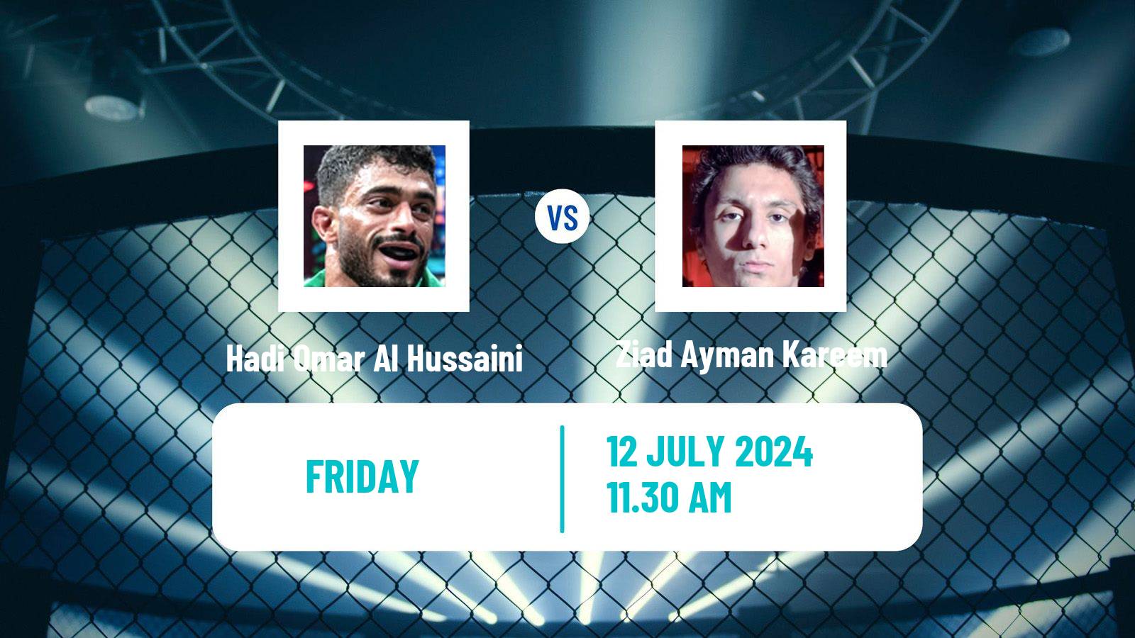 MMA Flyweight Pfl Men Hadi Omar Al Hussaini - Ziad Ayman Kareem