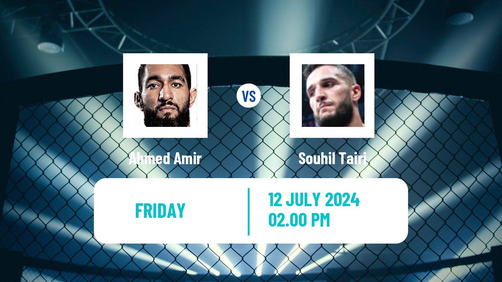 MMA Lightweight Pfl Men Ahmed Amir - Souhil Tairi