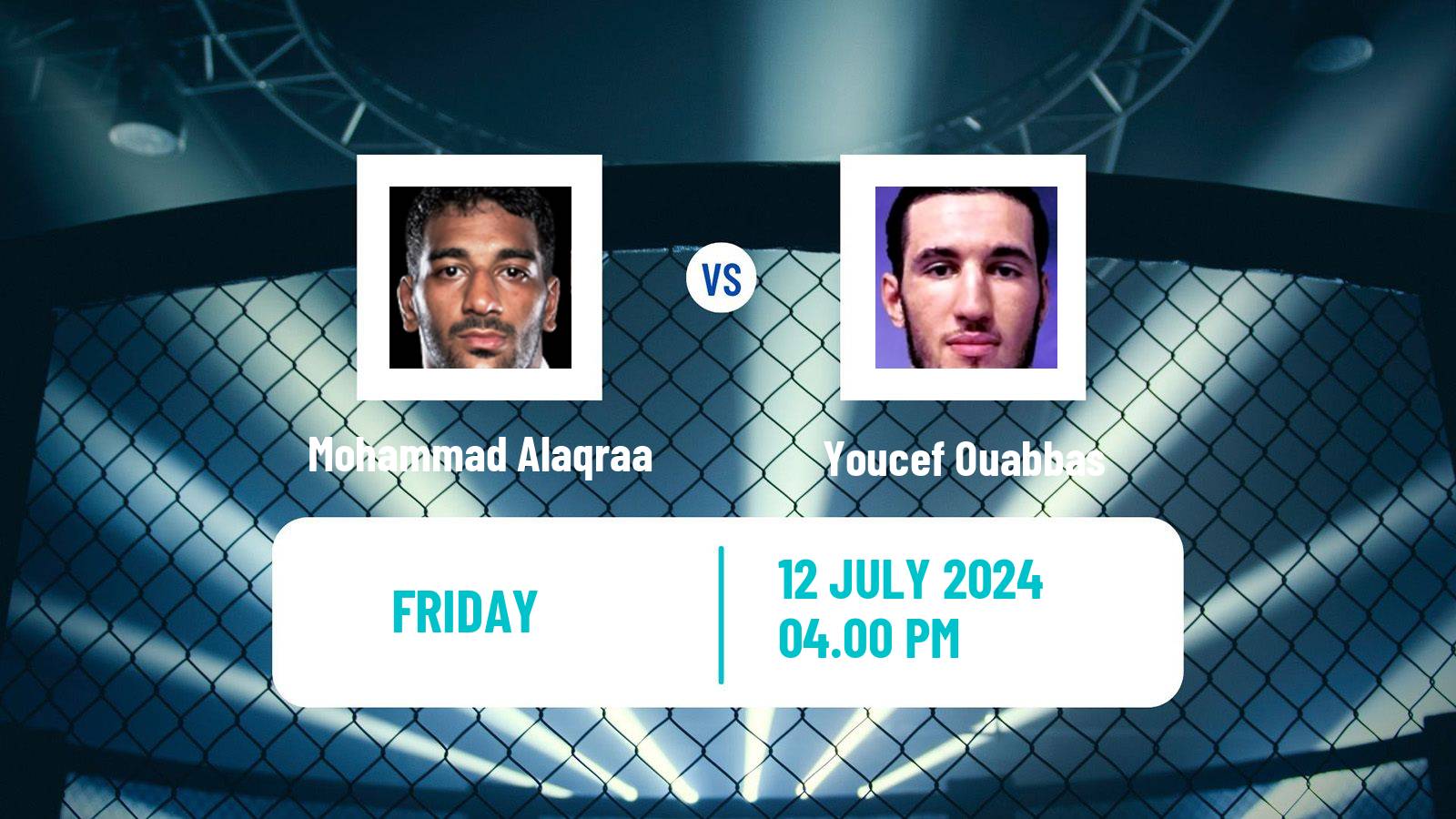 MMA Welterweight Pfl Men Mohammad Alaqraa - Youcef Ouabbas