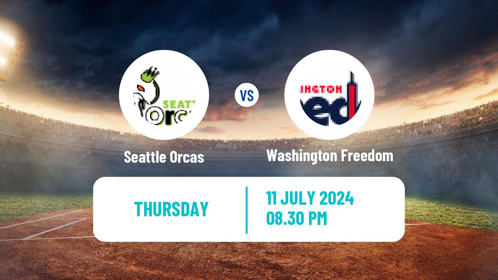 Cricket MLC Cricket Seattle Orcas - Washington Freedom