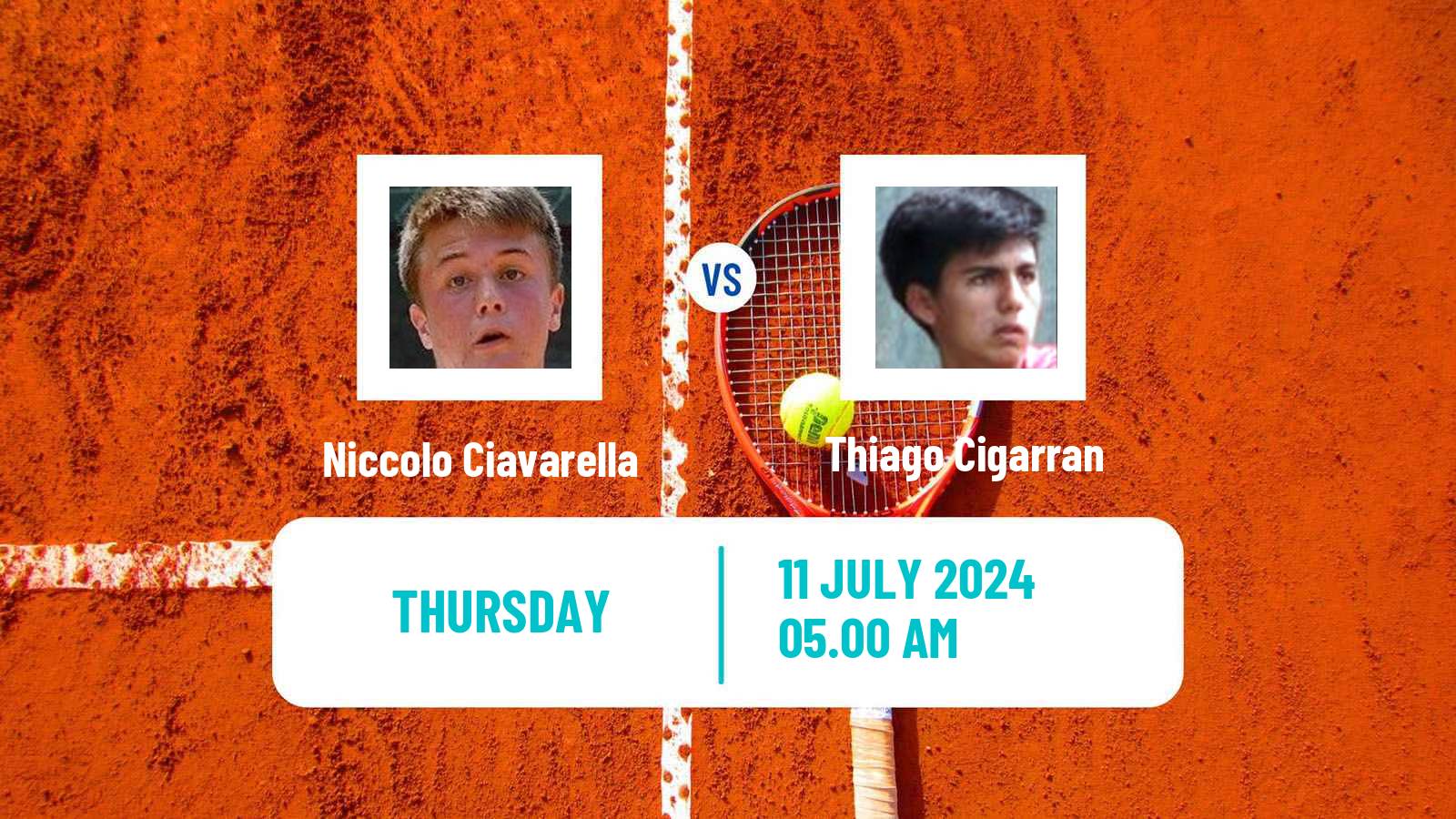 Tennis ITF M15 Litija Men Niccolo Ciavarella - Thiago Cigarran