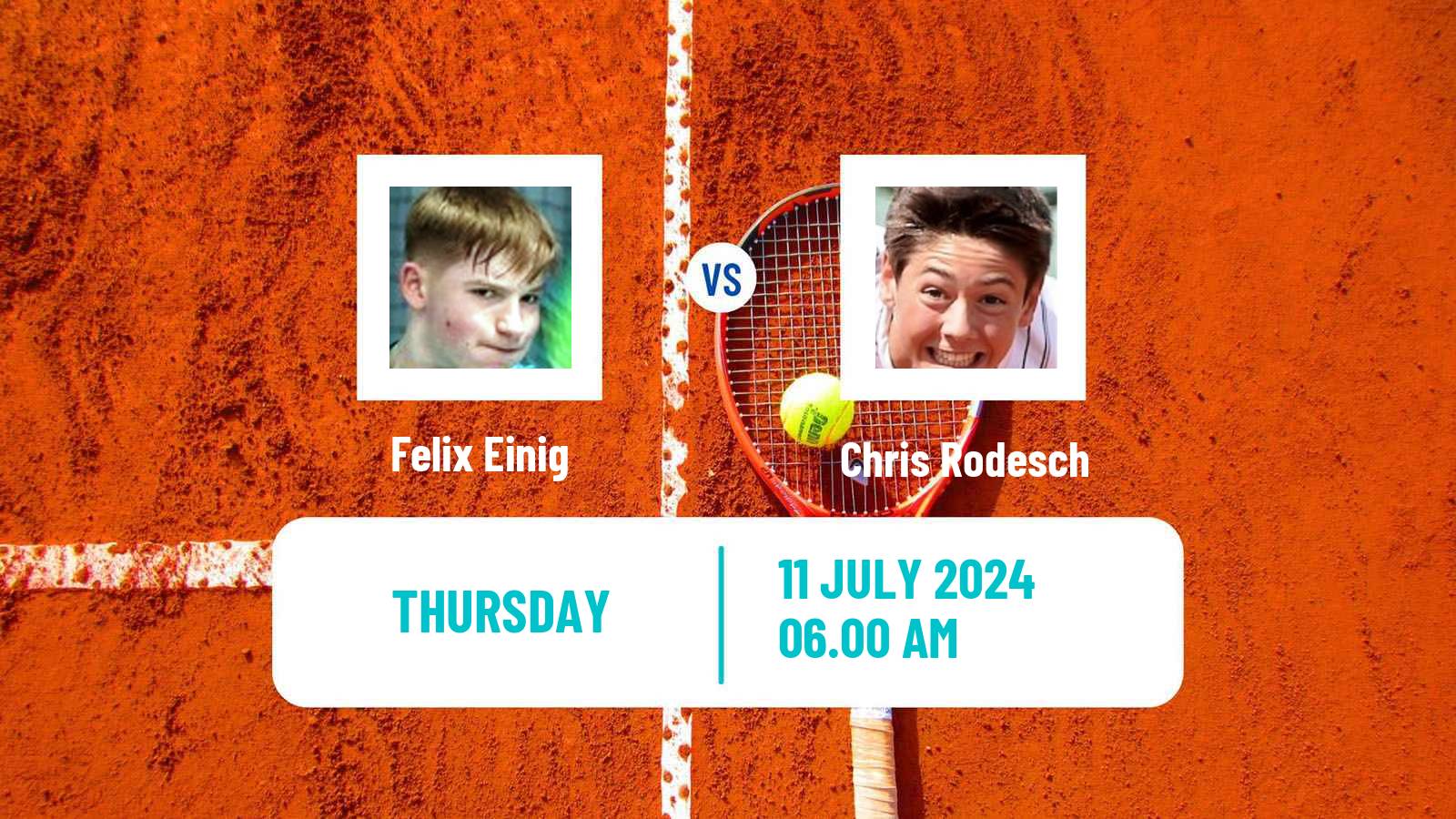 Tennis ITF M15 Lodz Men Felix Einig - Chris Rodesch