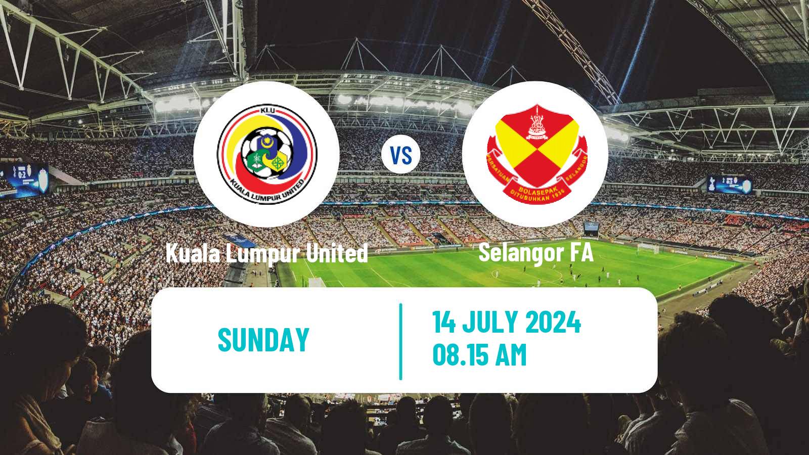 Soccer Malaysian Super League Kuala Lumpur United - Selangor FA