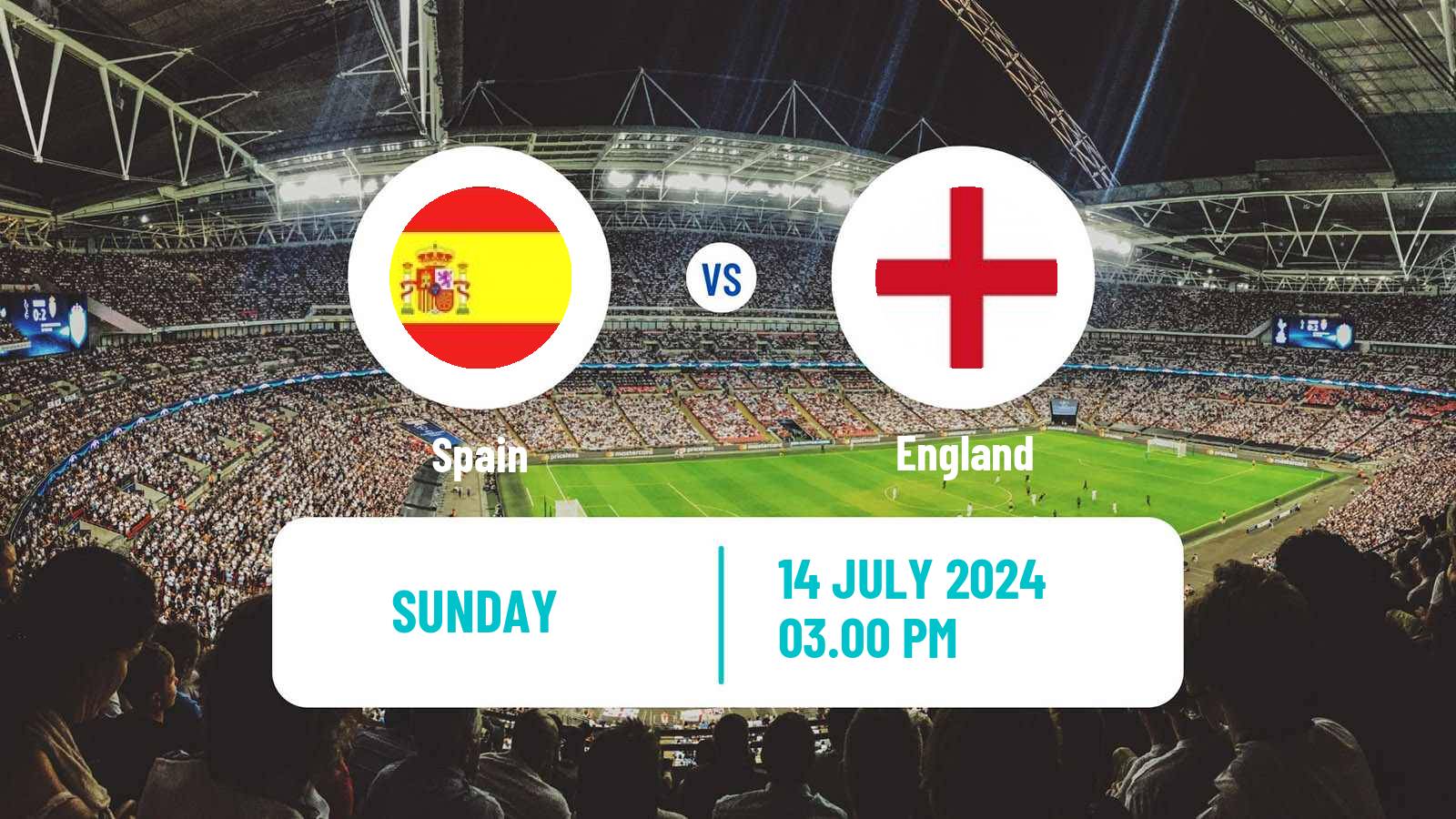 Soccer UEFA Euro Spain - England