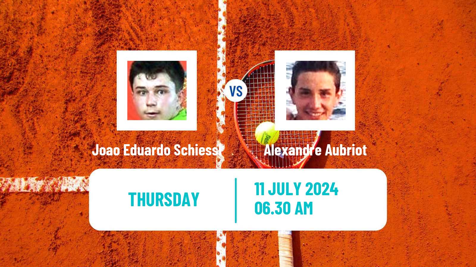 Tennis ITF M25 Uriage Men Joao Eduardo Schiessl - Alexandre Aubriot