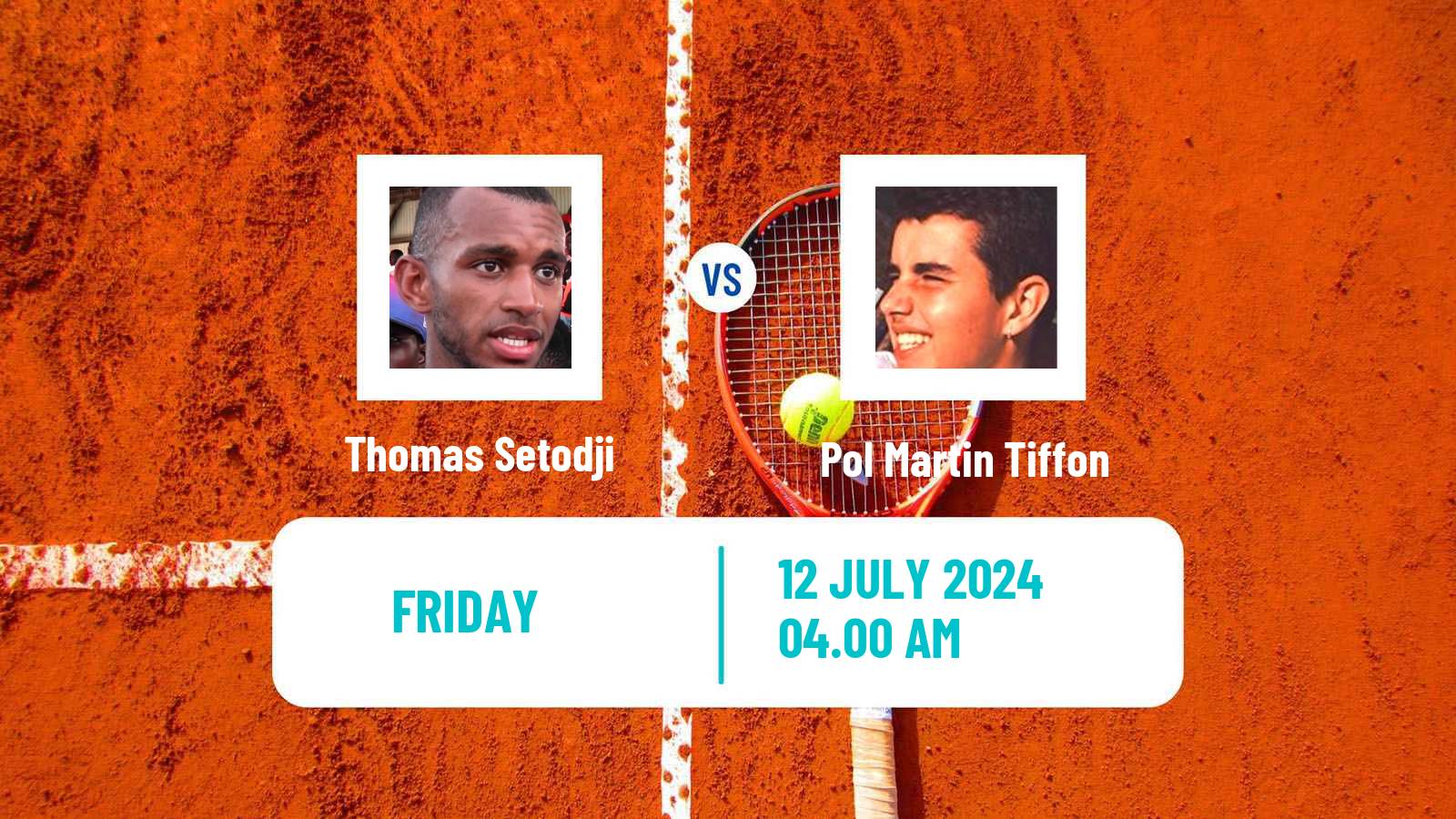 Tennis ITF M25 Uriage Men Thomas Setodji - Pol Martin Tiffon