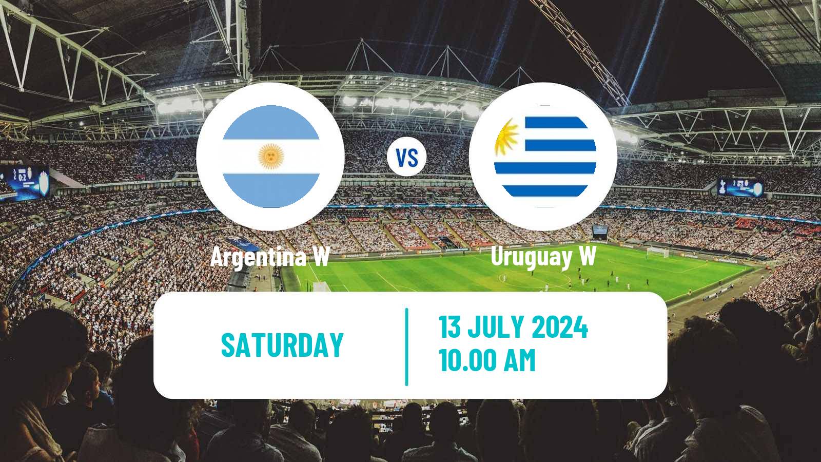Soccer Friendly International Women Argentina W - Uruguay W