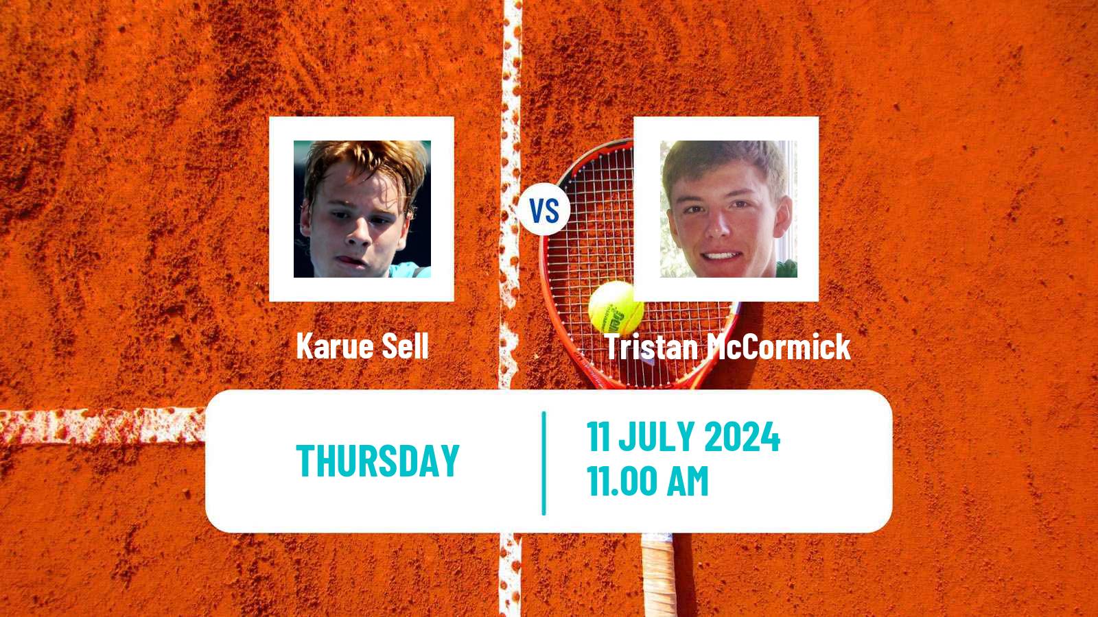 Tennis ITF M25 Dallas Tx Men Karue Sell - Tristan McCormick