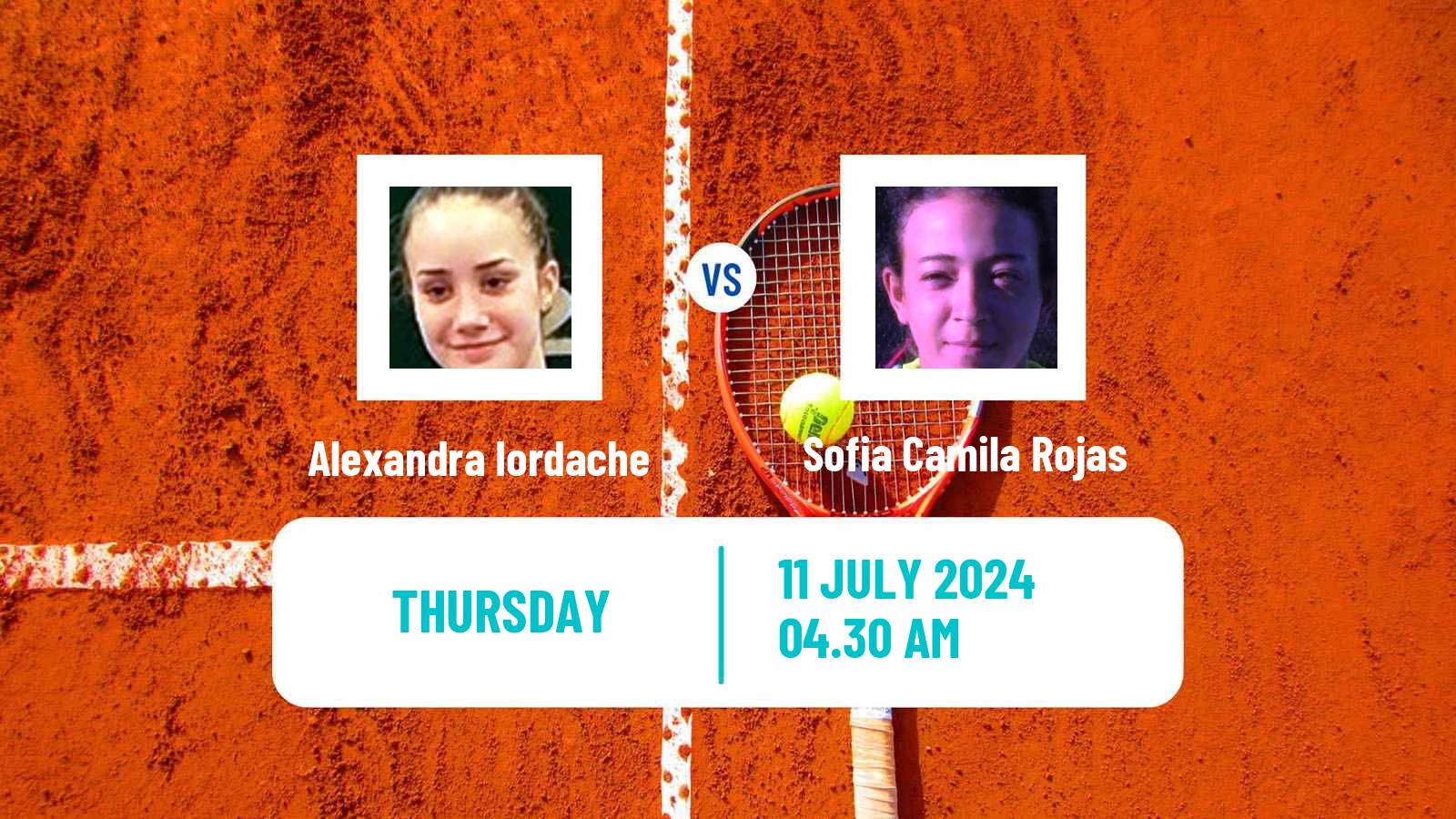 Tennis ITF W15 Monastir 26 Women Alexandra Iordache - Sofia Camila Rojas