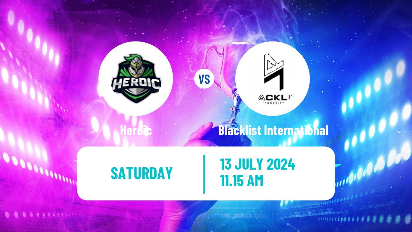 Esports Dota 2 Riyadh Masters Heroic - Blacklist International