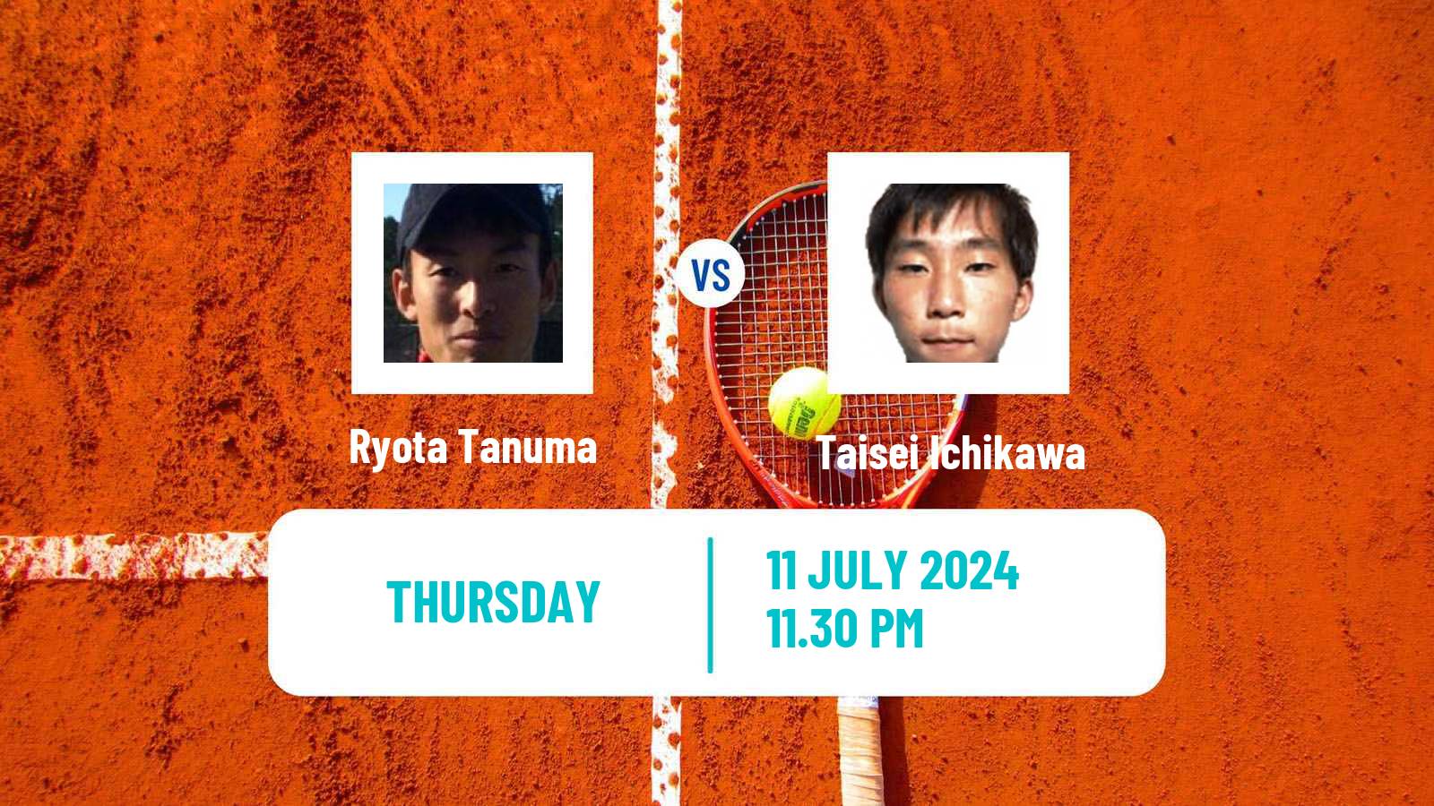 Tennis ITF M15 Tokyo 2 Men Ryota Tanuma - Taisei Ichikawa