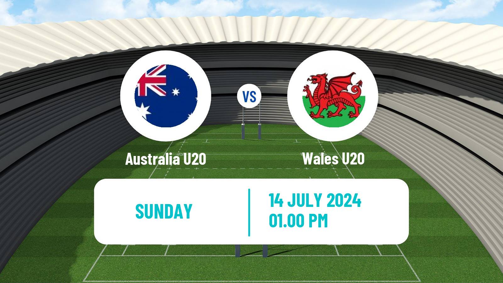 Rugby union World Championship U20 Rugby Union Australia U20 - Wales U20