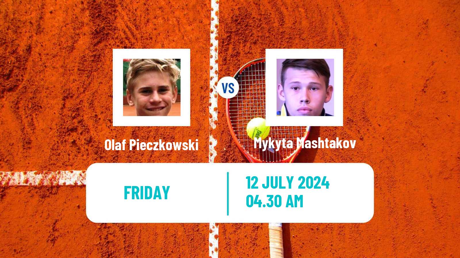 Tennis ITF M15 Lodz Men Olaf Pieczkowski - Mykyta Mashtakov