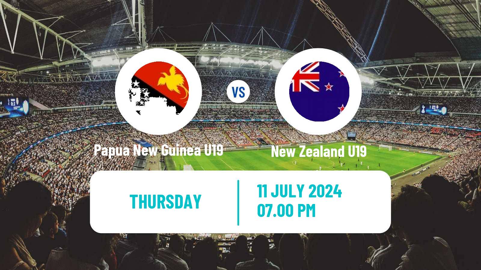 Soccer OFC Championship U19 Papua New Guinea U19 - New Zealand U19