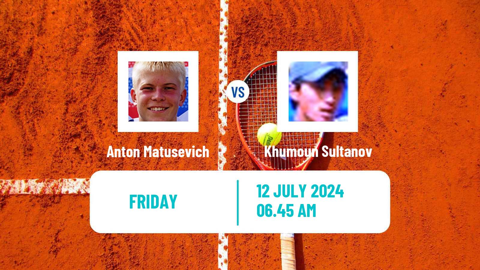 Tennis ITF M25 Kassel Men Anton Matusevich - Khumoun Sultanov