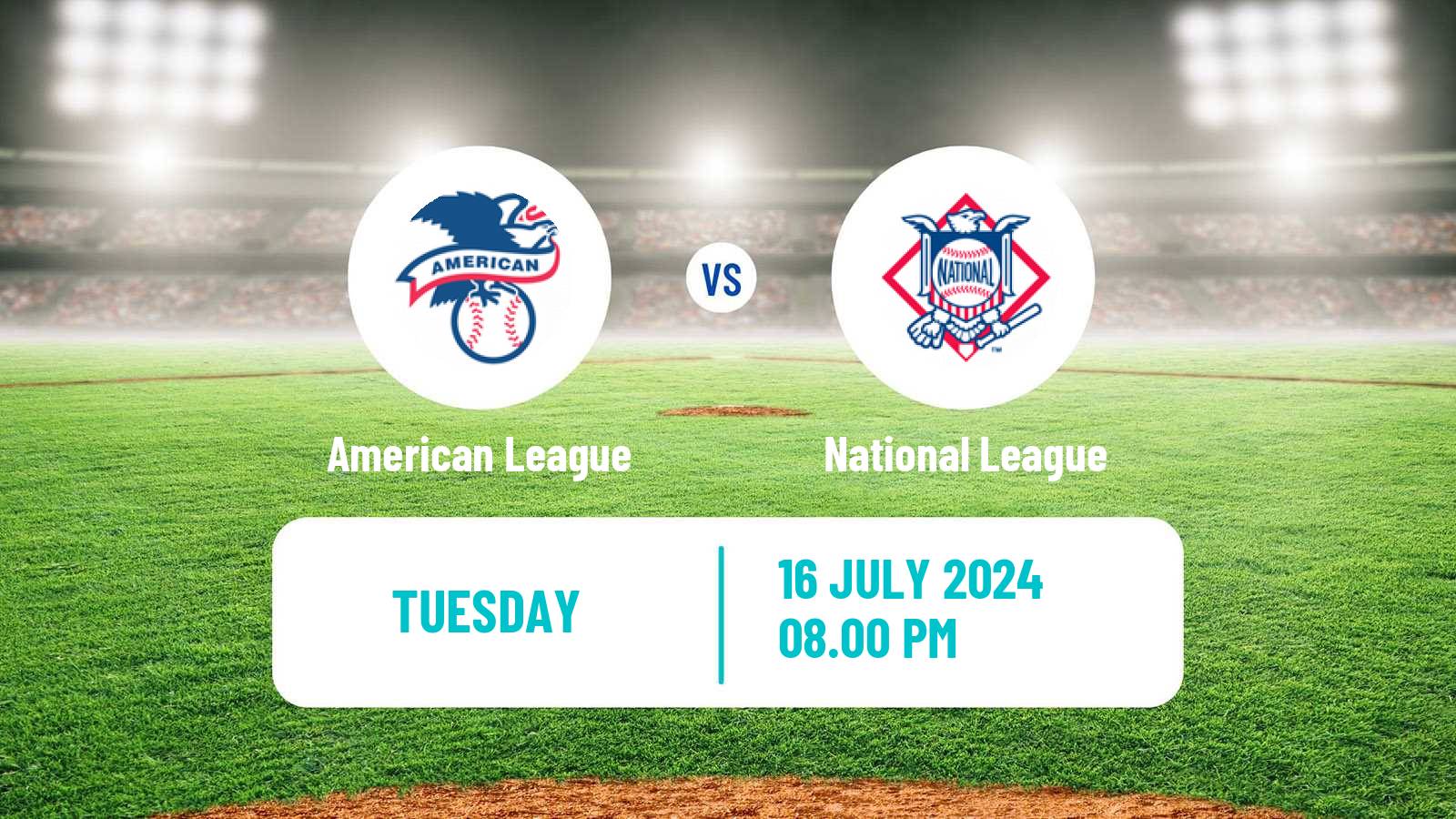 Baseball MLB American League - National League