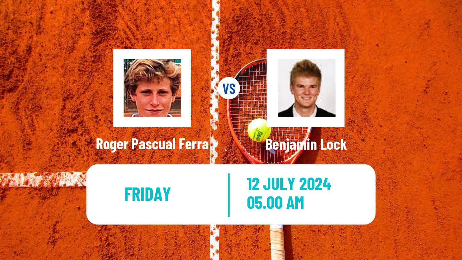 Tennis ITF M25 Roda De Bara Men Roger Pascual Ferra - Benjamin Lock