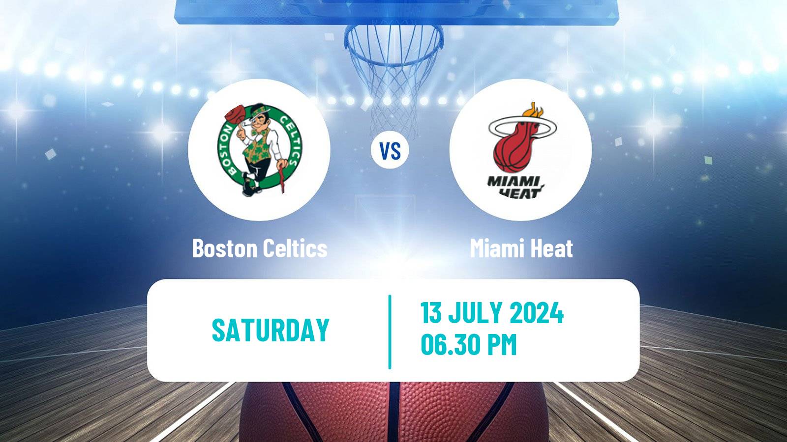 Basketball NBA Las Vegas Summer League Boston Celtics - Miami Heat