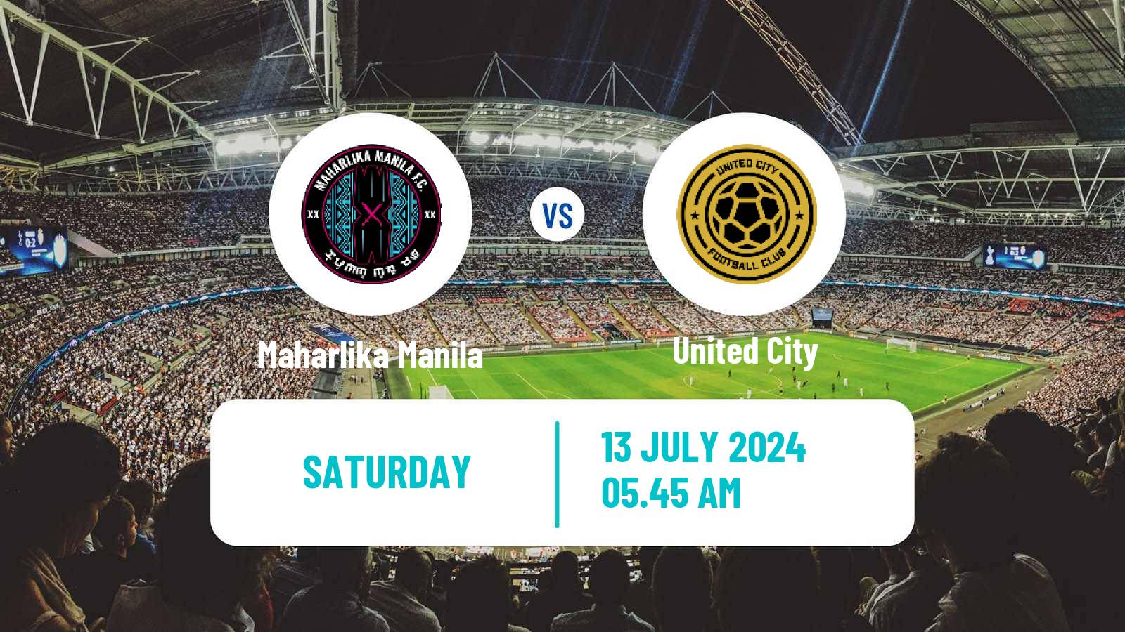 Soccer Philippines PFL Maharlika Manila - United City