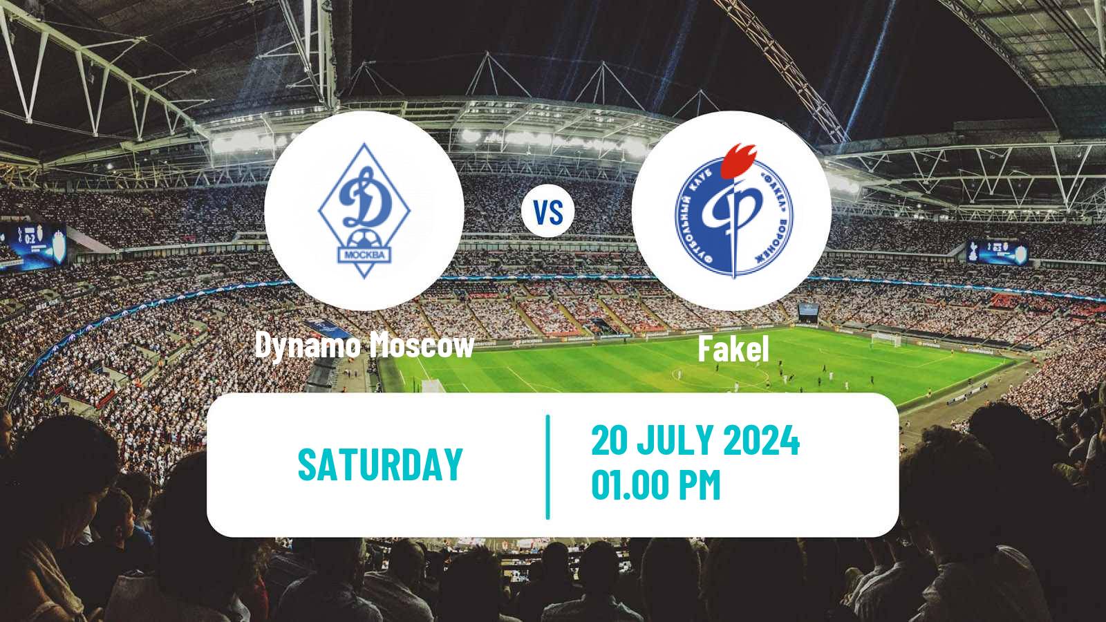 Soccer Russian Premier League Dynamo Moscow - Fakel