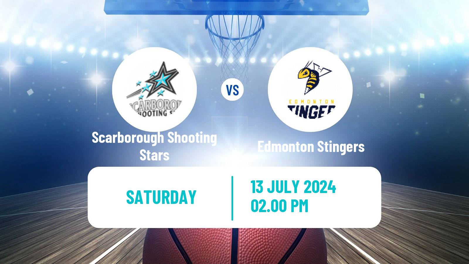 Basketball Canadian CEBL Scarborough Shooting Stars - Edmonton Stingers