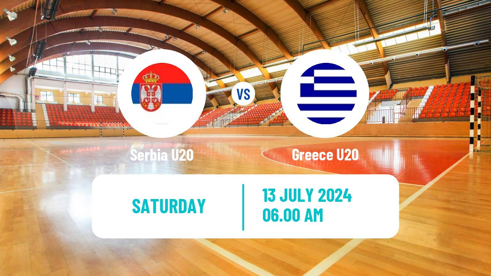 Handball European Championship U20 Handball Serbia U20 - Greece U20