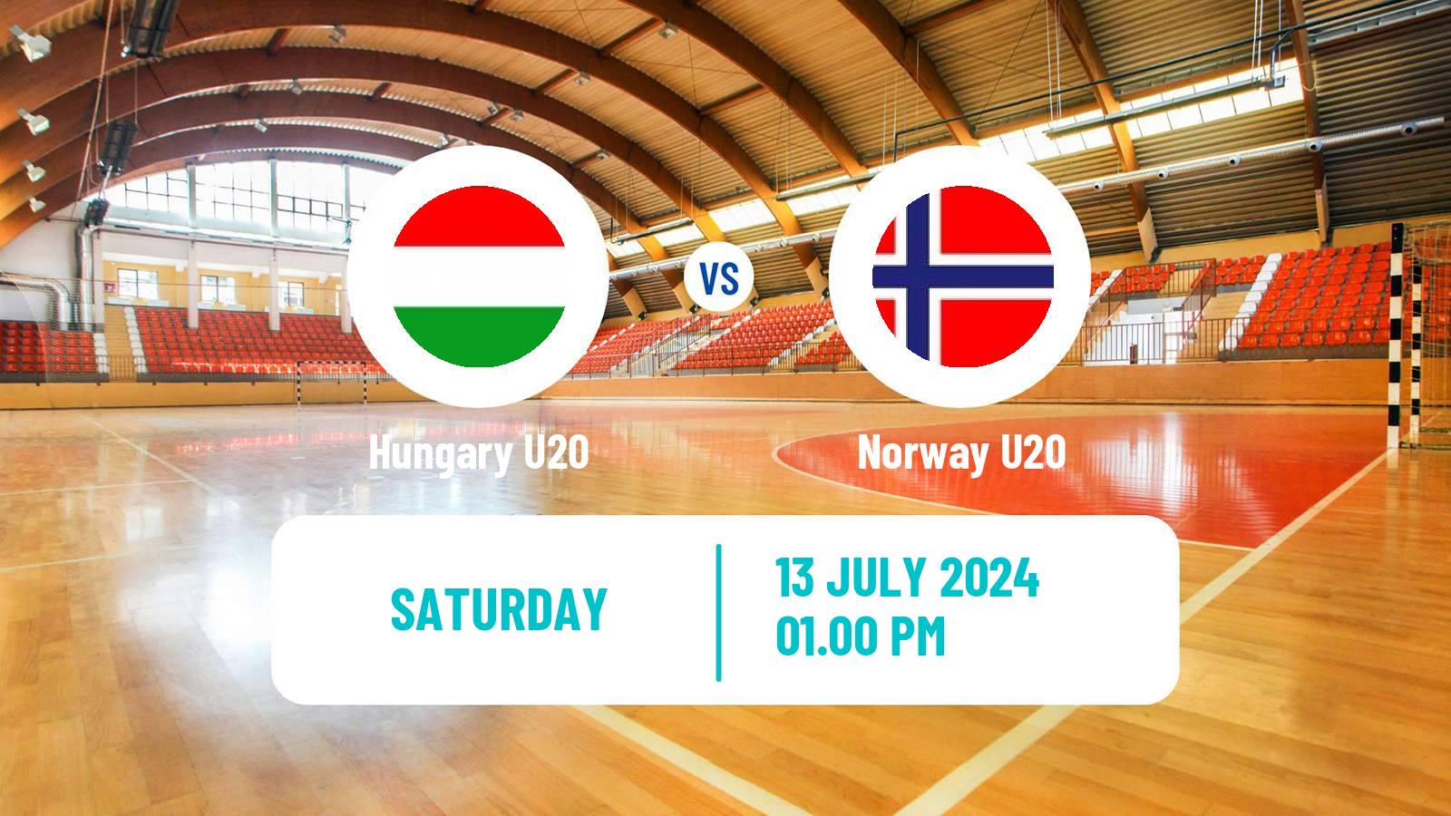 Handball European Championship U20 Handball Hungary U20 - Norway U20