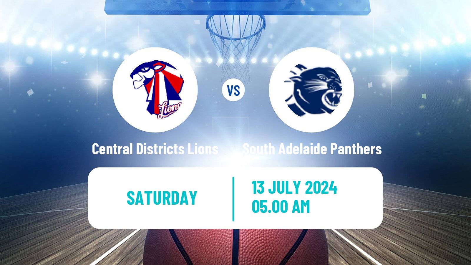 Basketball Australian NBL1 Central Women Central Districts Lions - South Adelaide Panthers