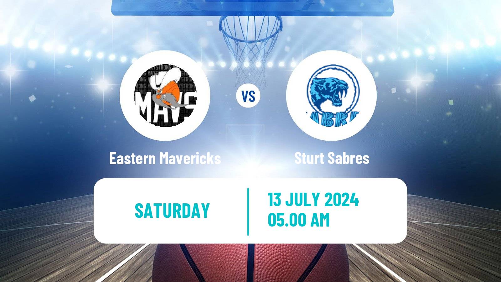 Basketball Australian NBL1 Central Women Eastern Mavericks - Sturt Sabres