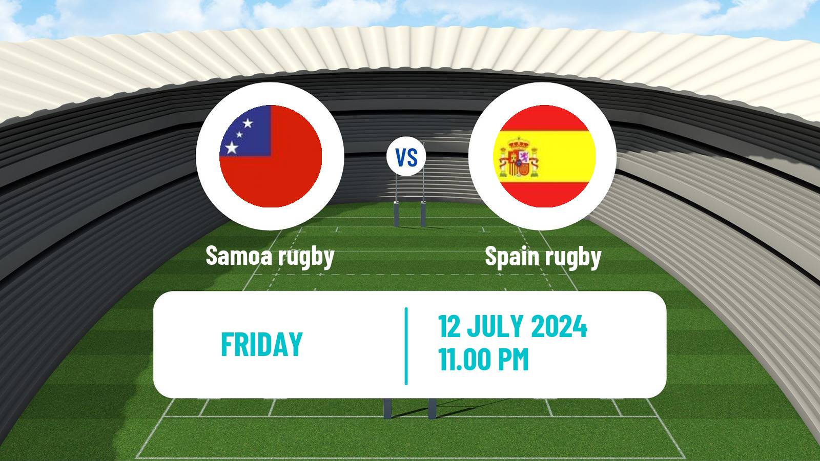 Rugby union Friendly International Rugby Union Samoa - Spain