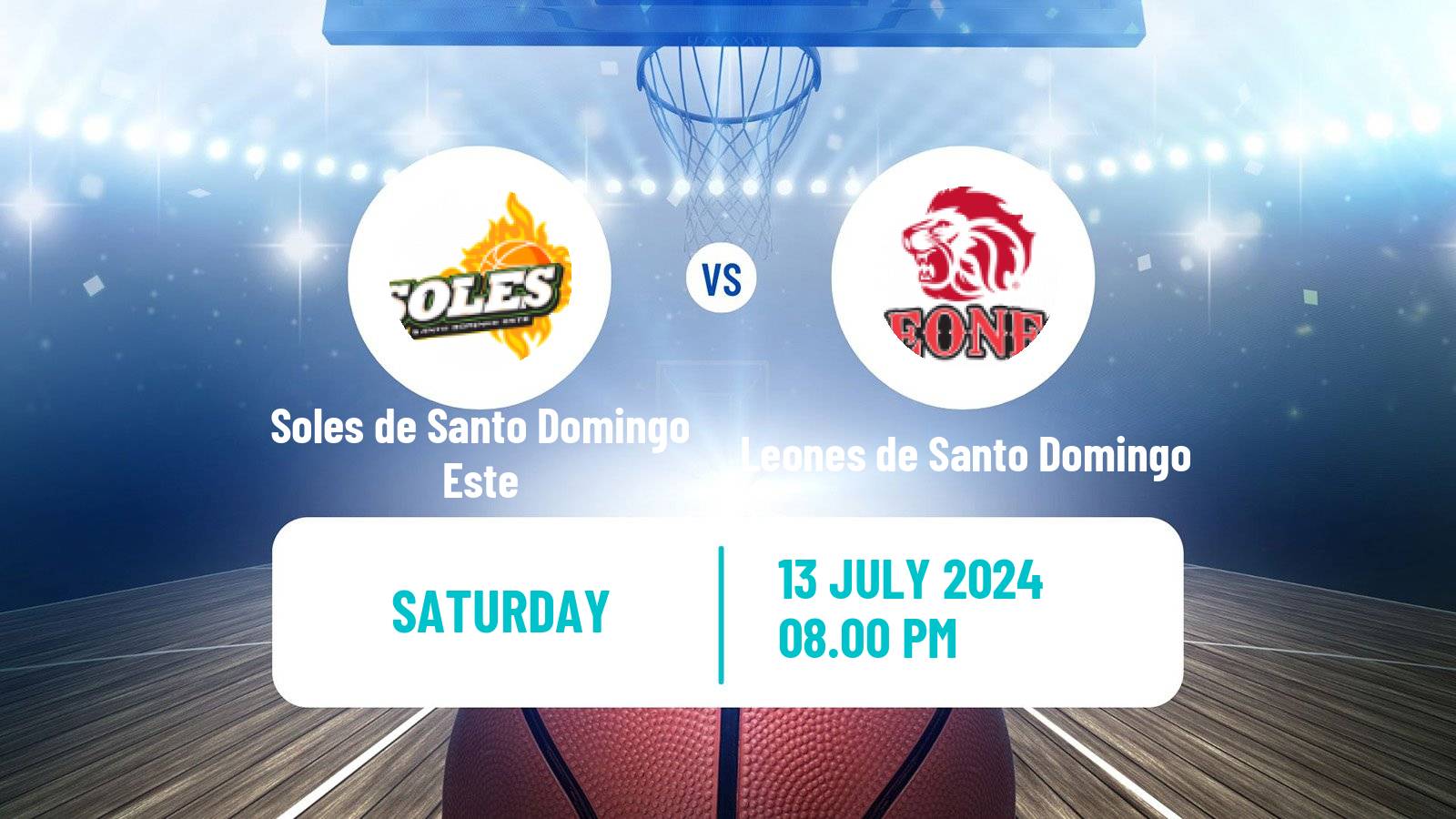 Basketball Dominican Republic LNB Basketball Soles de Santo Domingo Este - Leones de Santo Domingo