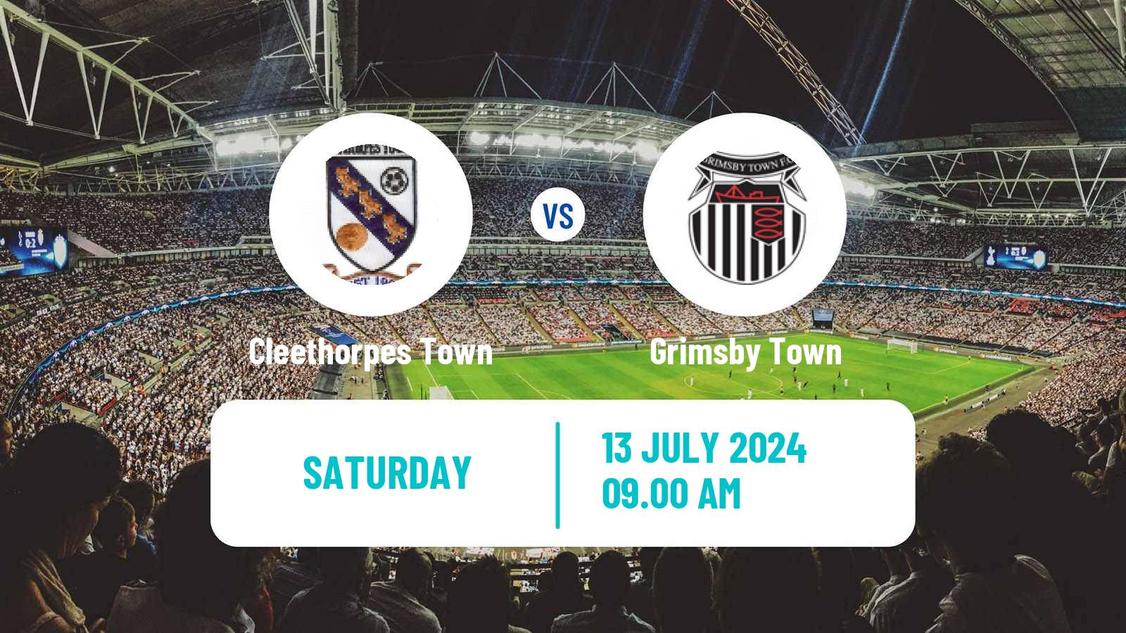 Soccer Club Friendly Cleethorpes Town - Grimsby Town