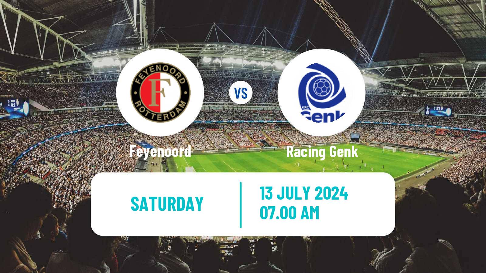 Soccer Club Friendly Feyenoord - Genk