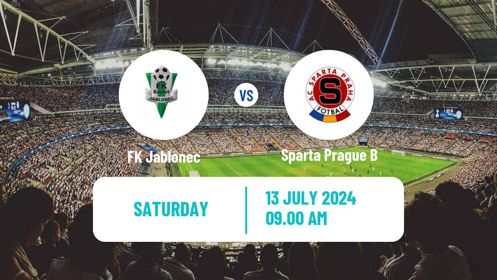 Soccer Club Friendly Jablonec - Sparta Prague B