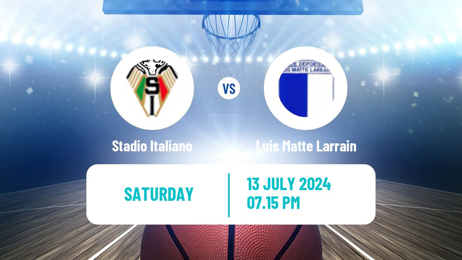 Basketball Chilean LNB 2 Stadio Italiano - Luis Matte Larrain