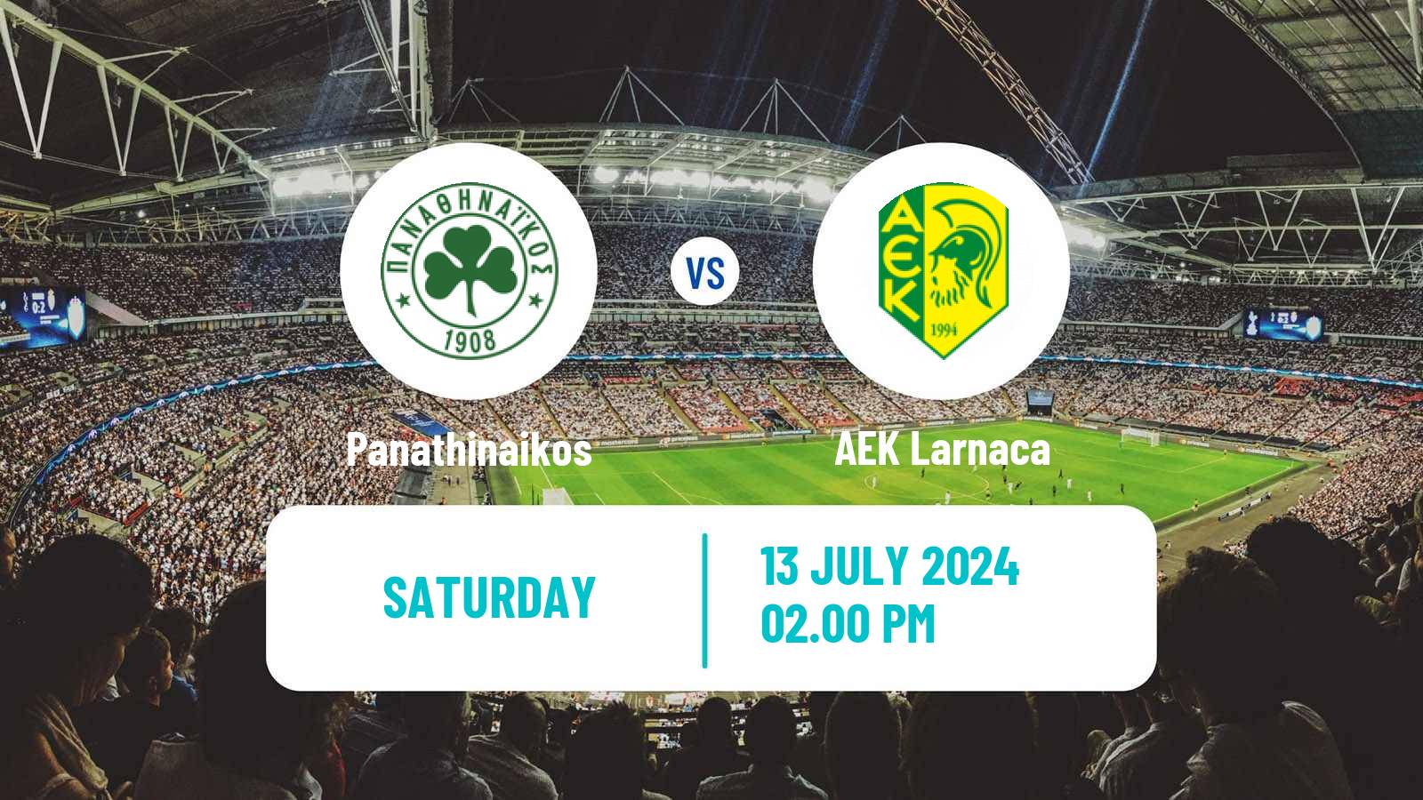 Soccer Club Friendly Panathinaikos - AEK Larnaca