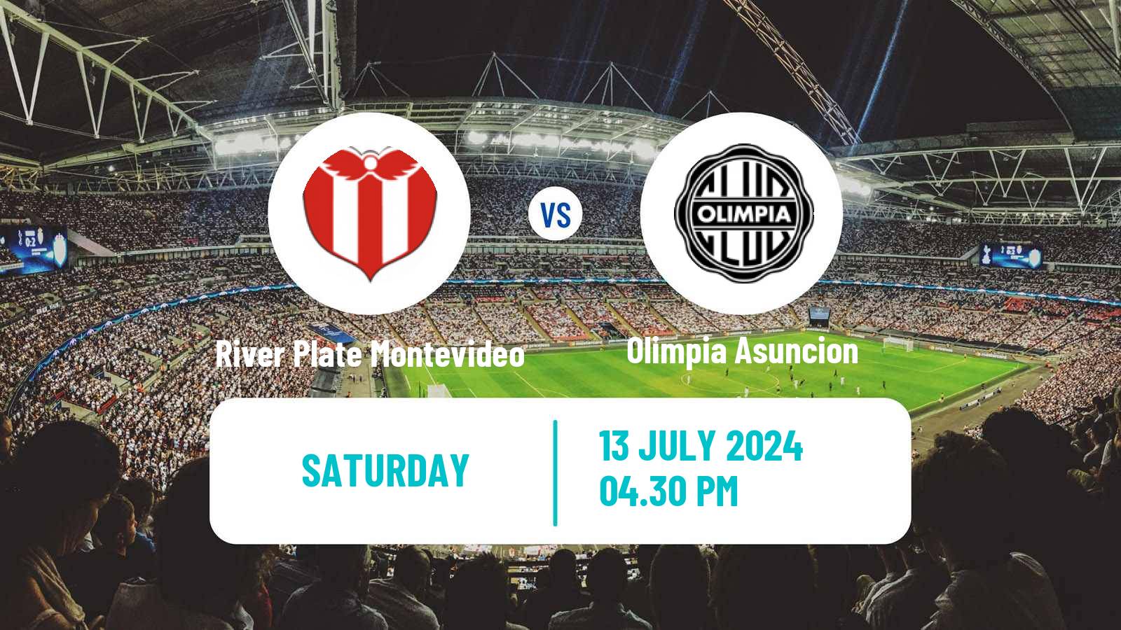 Soccer Club Friendly River Plate Montevideo - Olimpia Asuncion