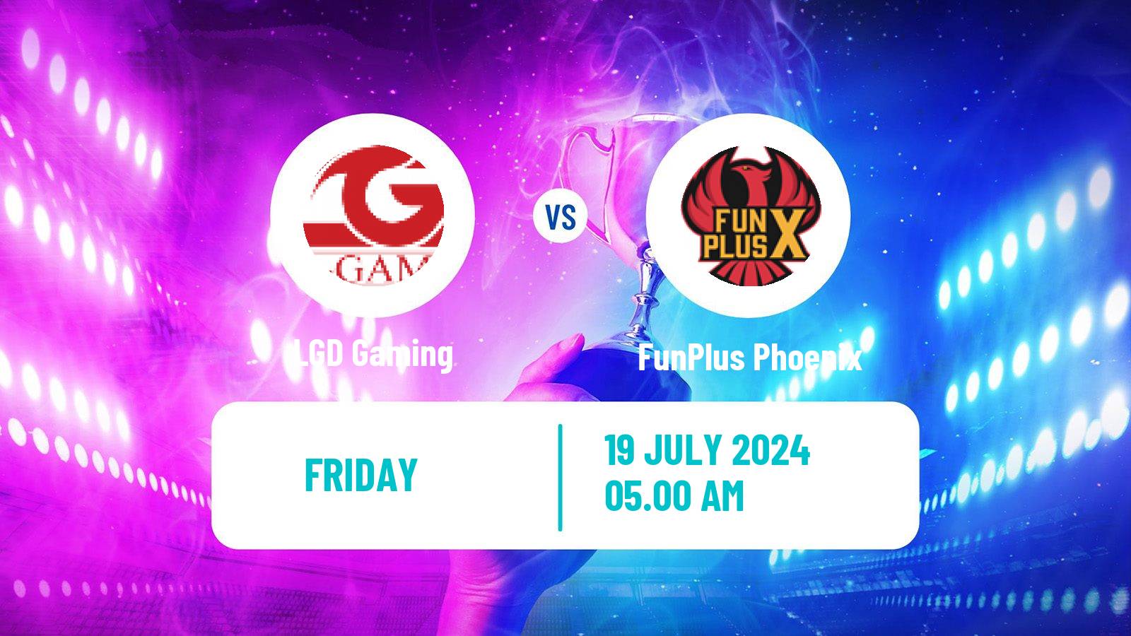 Esports League Of Legends Lpl LGD Gaming - FunPlus Phoenix