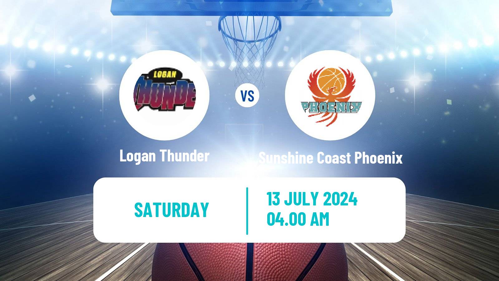 Basketball Australian NBL1 North Women Logan Thunder - Sunshine Coast Phoenix