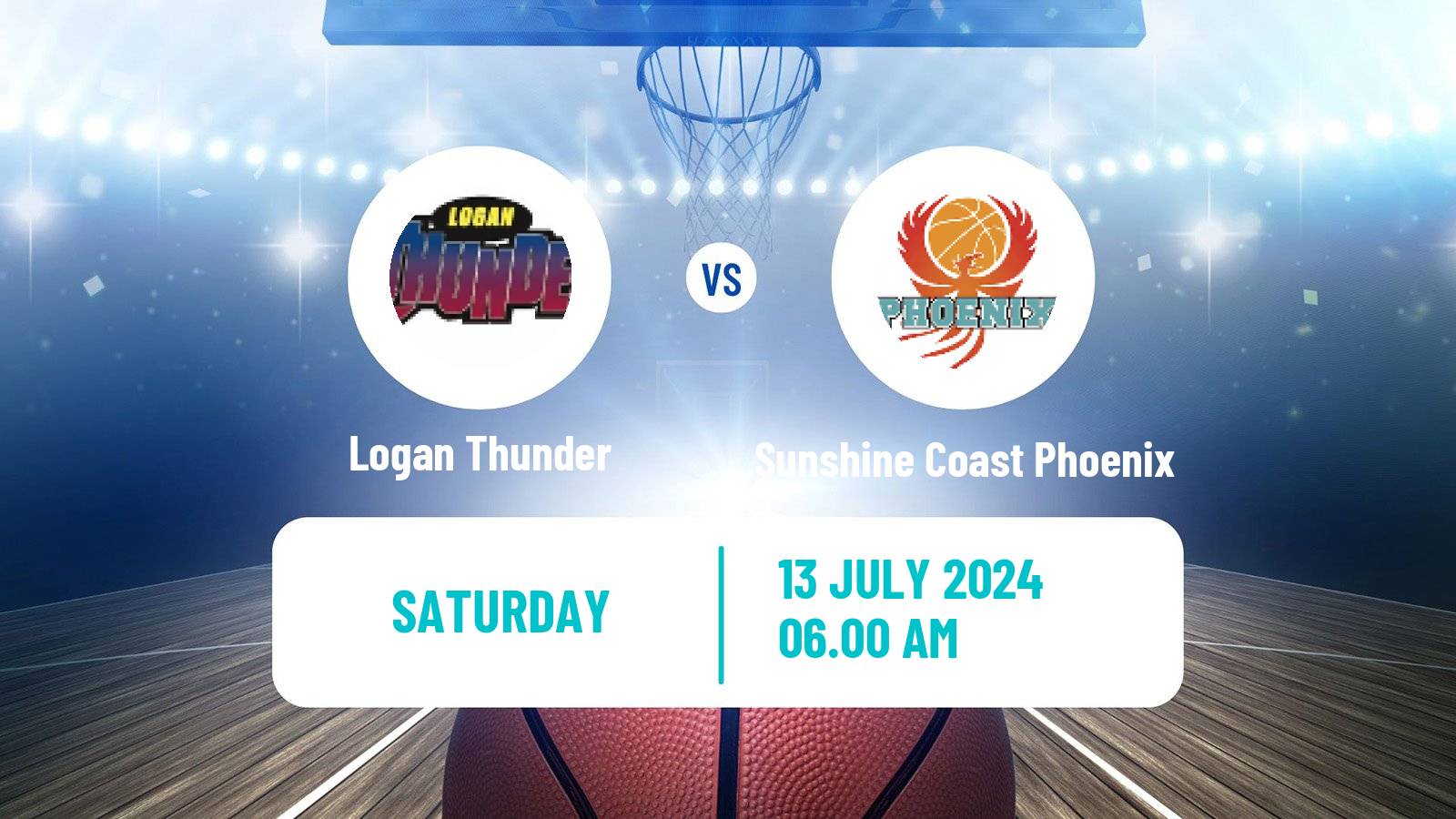 Basketball Australian NBL1 North Logan Thunder - Sunshine Coast Phoenix