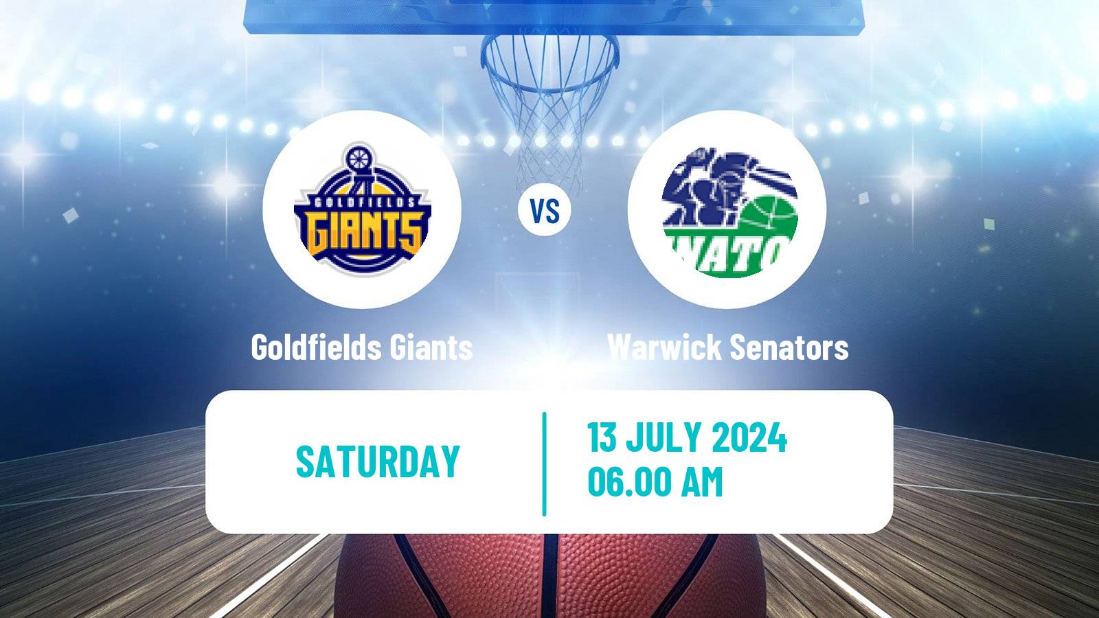 Basketball Australian NBL1 West Women Goldfields Giants - Warwick Senators